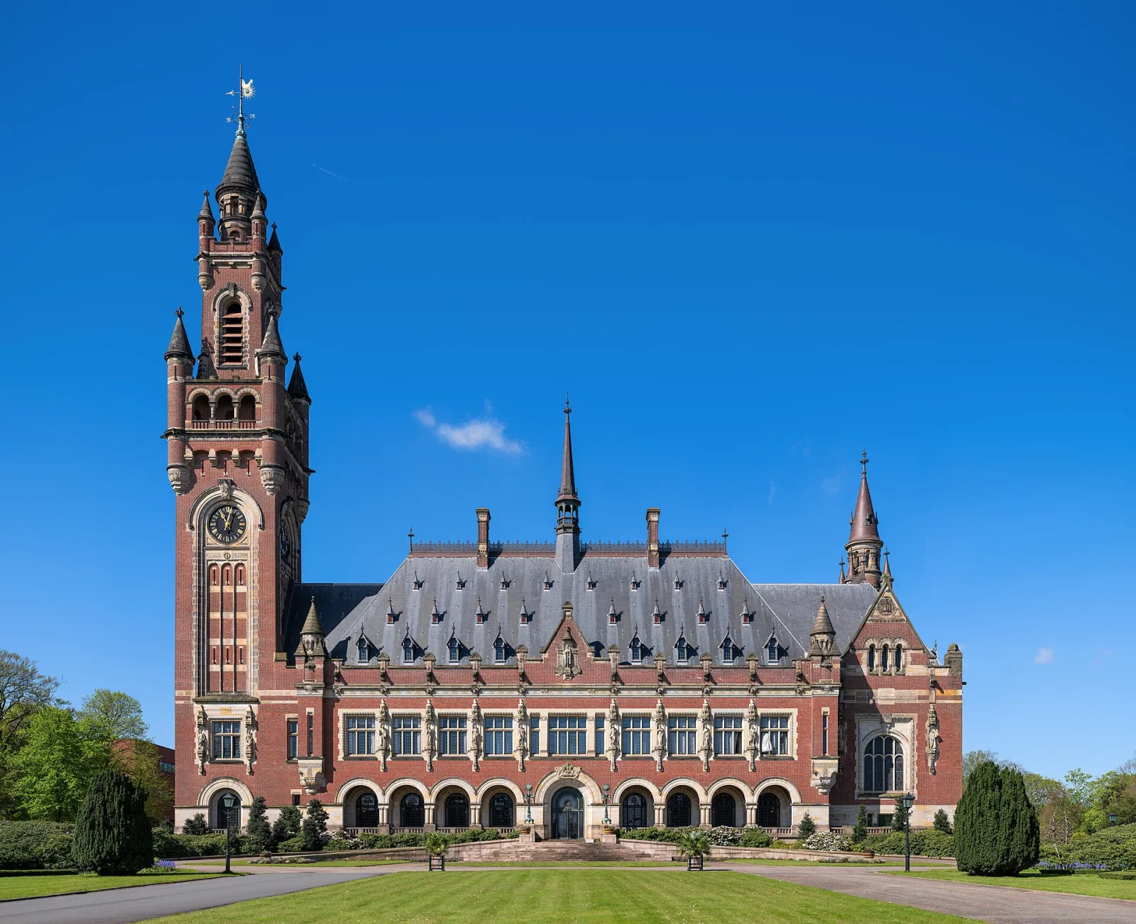 The Peace Palace in The Hague, seat of the ICJ