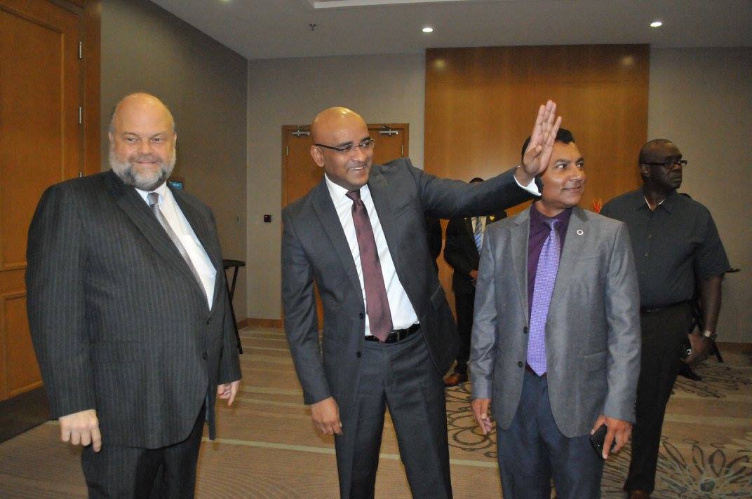 Bharrat Jagdeo, who succeeded Janet Jagan in 1999