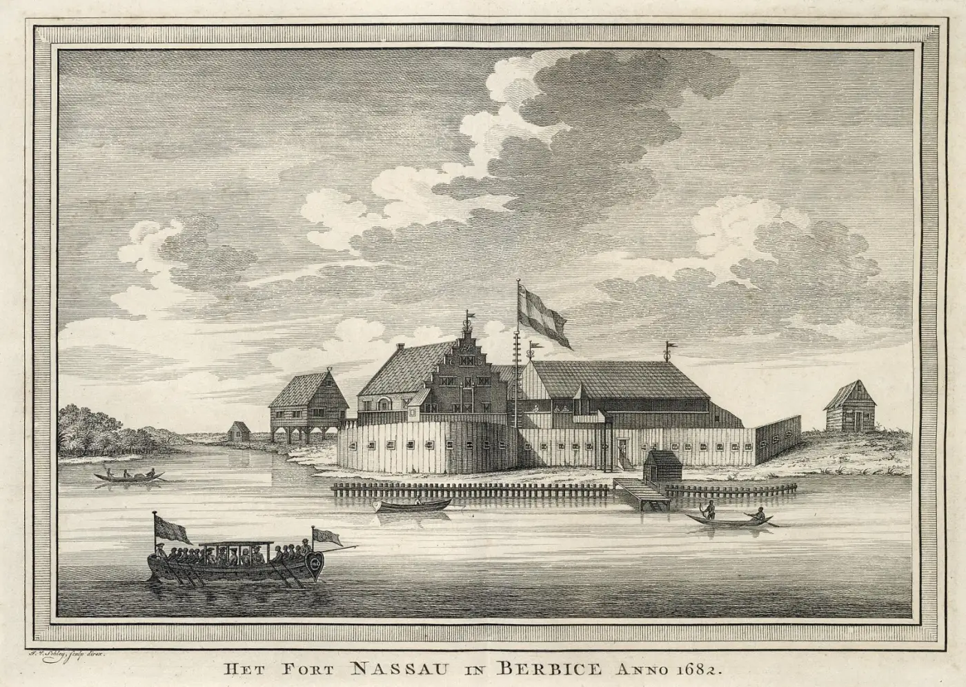 Fort Nassau in Berbice, 1682